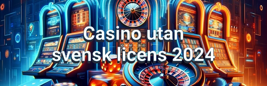 Casino utan svensk licens 2024