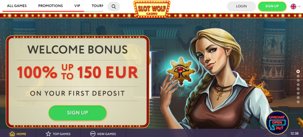 slotwolf casino recension