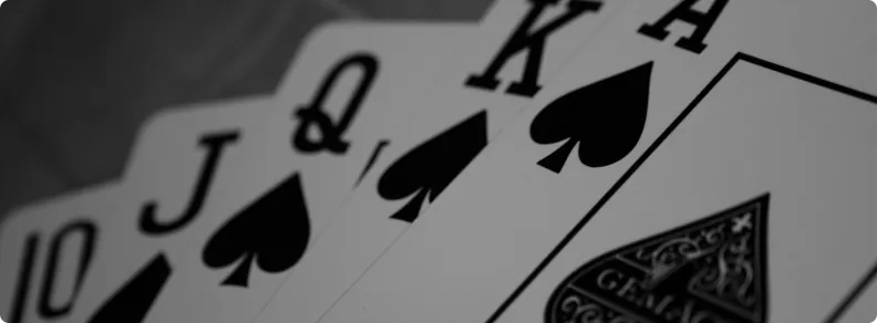 Royal straight flush, ess till tio i samma färg