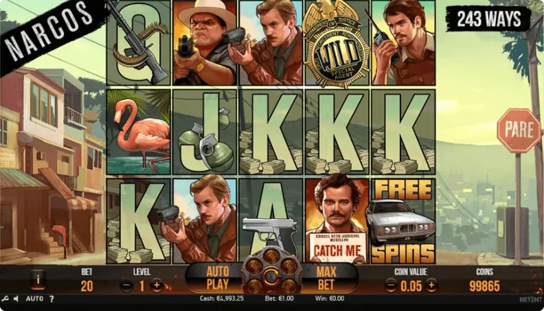 Narcos från NetEnt